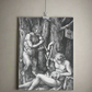 THE SATYR FAMILY BY ALBRECHT DÜRER MATTE POSTER