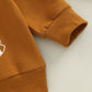 0-3YEARS INFANT BABY BOY GIRL CASUAL PULLOVERS LONG SLEEVE GAME DAY FOOTBALL HOCKEY PRINT RIBBED CUFFS SWEATSHIRT TOP