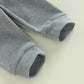 TODDLER BABY GIRL BOY 2PCS HEY CUTIE OUTFIT LONG SLEEVE RIBBED KNIT TOPS PANTS SET