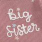 TODDLER KIDS GIRL BIG SISTER SWEATER CUTE LONG SLEEVE LETTER EMBROIDERY KNIT PULLOVER LOOSE TOP