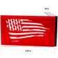 TATTERED FLAG MAILBOX FLAG - RUGGED & DURABLE FOR STONE & BRICK