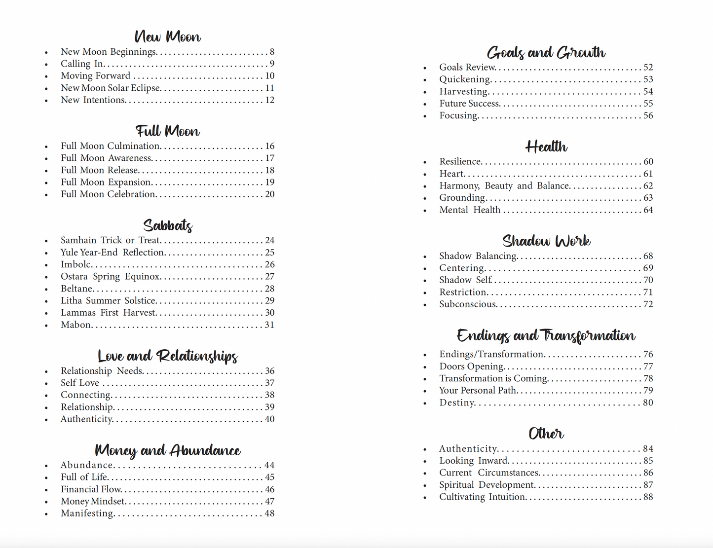 TAROT SPREADS FOR ALL OCCASIONS