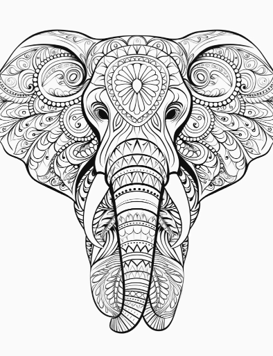 45 Mandala Animal Coloring Pages