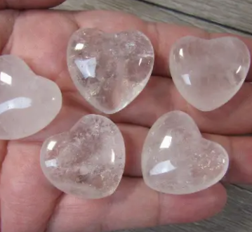 1-INCH GEMSTONE POCKET HEARTS – CARRY LOVE, ENERGY & INTENTION ANYWHERE 💖✨