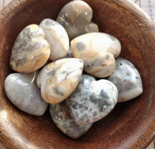 1-INCH GEMSTONE POCKET HEARTS – CARRY LOVE, ENERGY & INTENTION ANYWHERE 💖✨