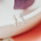 SILVER ARROW STUD EARRINGS