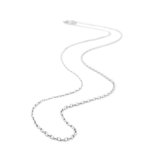 STERLING SILVER CHAIN - SMALL CABLE