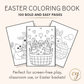 100 Easter Coloring Pages for Kids – Instant Download PDF