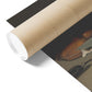 STILL LIFE WITH A SKULL AND A WRITING QUILL MATTE POSTER