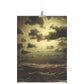 STORMY SEA AT LIGHTHOUSE BY MARCUS LARSON MATTE POSTER