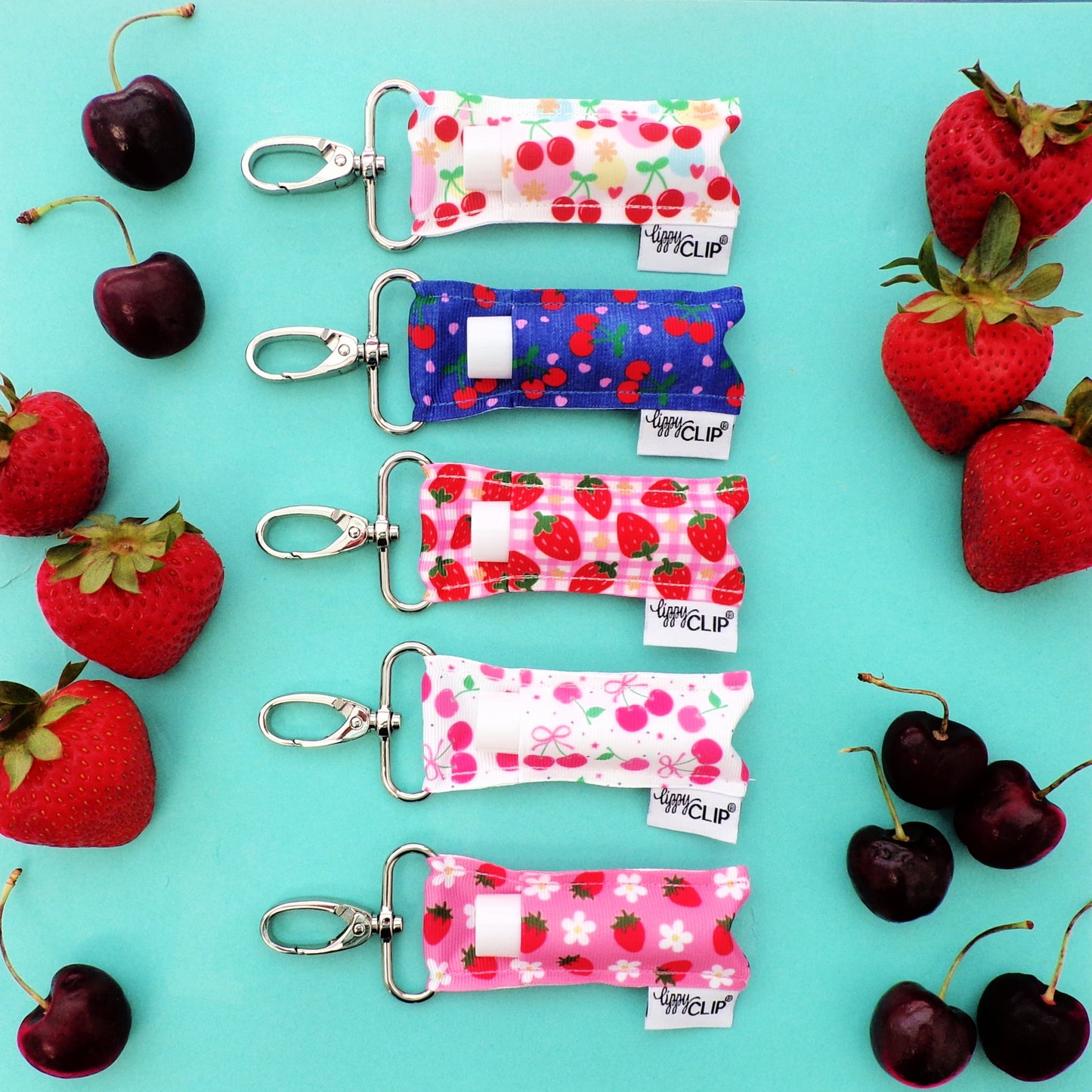 STRAWBERRY SWEET LIPPYCLIP® LIP BALM HOLDER