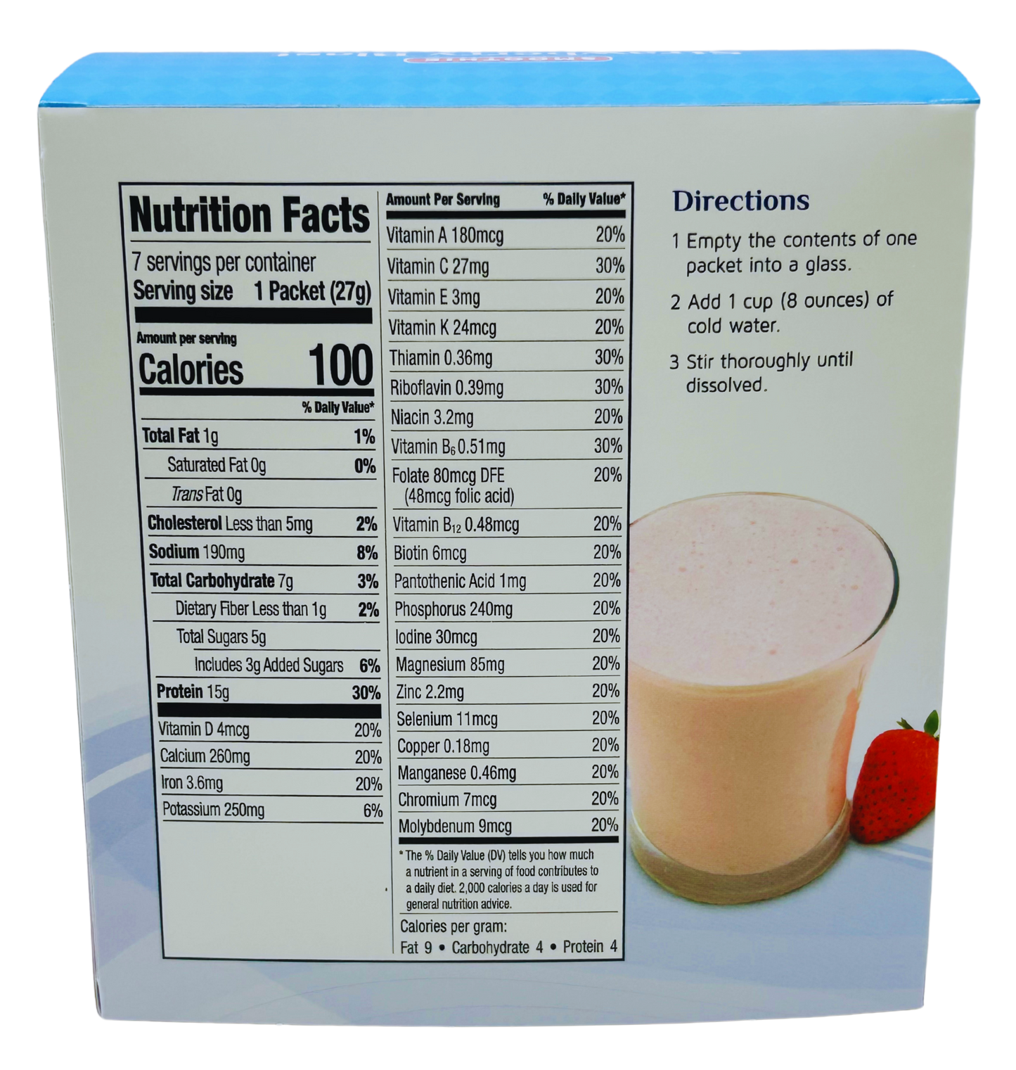STRAWBERRY BLAST SMOOTHIE