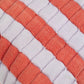 SUJANI QUILTED PILLOW — SOFT LILAC AND RED