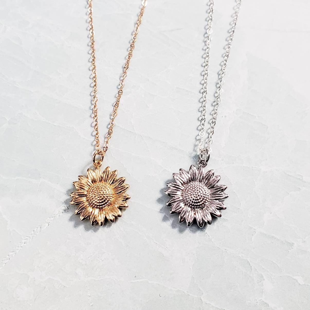 SUNFLOWER NECKLACE