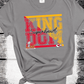 SUPER BOWL KINGDOM KANSAS CITY FOOTBALL CHIEFS T-SHIRT, KC FOOTBALL TEE, GAME DAY SHIRT GIFT COMFORT COLORS OVERSIZED LOOK