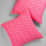SUJANI QUILTED PILLOW - NEON PINK