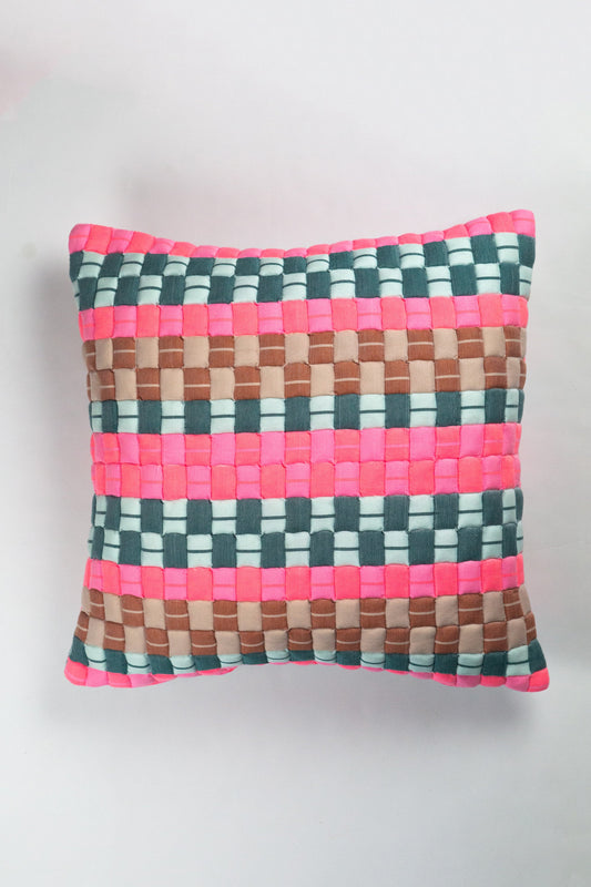 SUJANI QUILTED PILLOW — MULTI