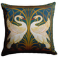 SWAN, RUSH AND IRIS THROW PILLOW