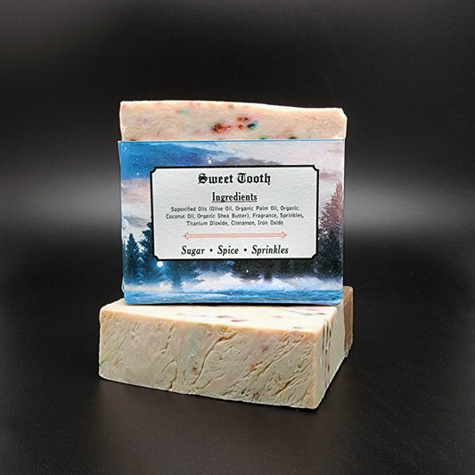 SWEET TOOTH HANDMADE VEGAN BAR SOAP (SEASONAL)