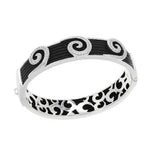 SWIRL RUBBER BANGLE