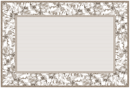 STAIN-RESISTANT TABLECLOTH - TAUPE - JOKE