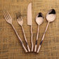 TEDPOLE PVD FLATWARE, 5-PC. PLACE SETTING
