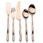 TEDPOLE PVD FLATWARE, 5-PC. PLACE SETTING