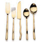 TEDPOLE PVD FLATWARE, 5-PC. PLACE SETTING