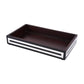 VANITY TRAYS PARLOUR CONCENTRIC PATTERN WOOD & RESIN INLAY COLLECTION IN 10X6