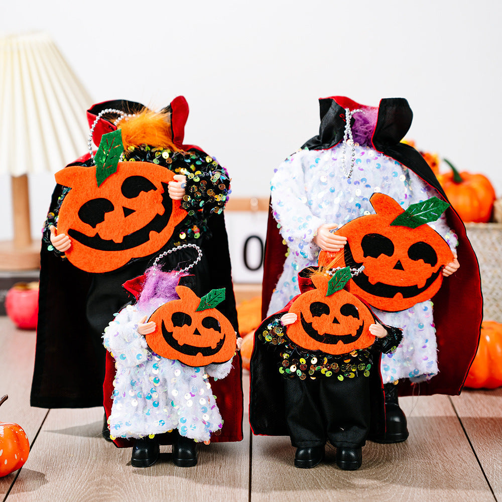 TWO-PIECE SEQUIN HALLOWEEN HANGING WIDGETS-Thriftique Marketplace