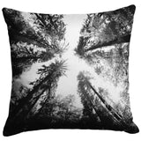 TALL TREES THROW PILLOW
