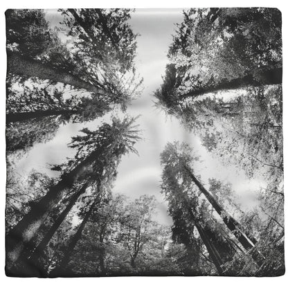 TALL TREES THROW PILLOW
