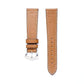TAN SAFFIANO  LEATHER WATCH STRAP