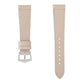 TAUPE CALFSKIN LEATHER WATCH STRAP