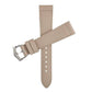 TAUPE CALFSKIN LEATHER WATCH STRAP