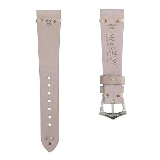 TAUPE LEATHER VINTAGE WATCH STRAP
