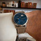 TAUPE SAFFIANO  LEATHER WATCH STRAP -TAUPE
