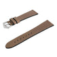 TAUPE SAFFIANO  LEATHER WATCH STRAP - TAUPE COLOR