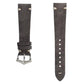 TAUPE SUEDE VINTAGE LEATHER WATCH STRAP