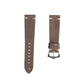 TAUPE VINTAGE LEATHER WATCH STRAP
