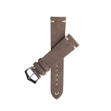 TAUPE VINTAGE LEATHER WATCH STRAP