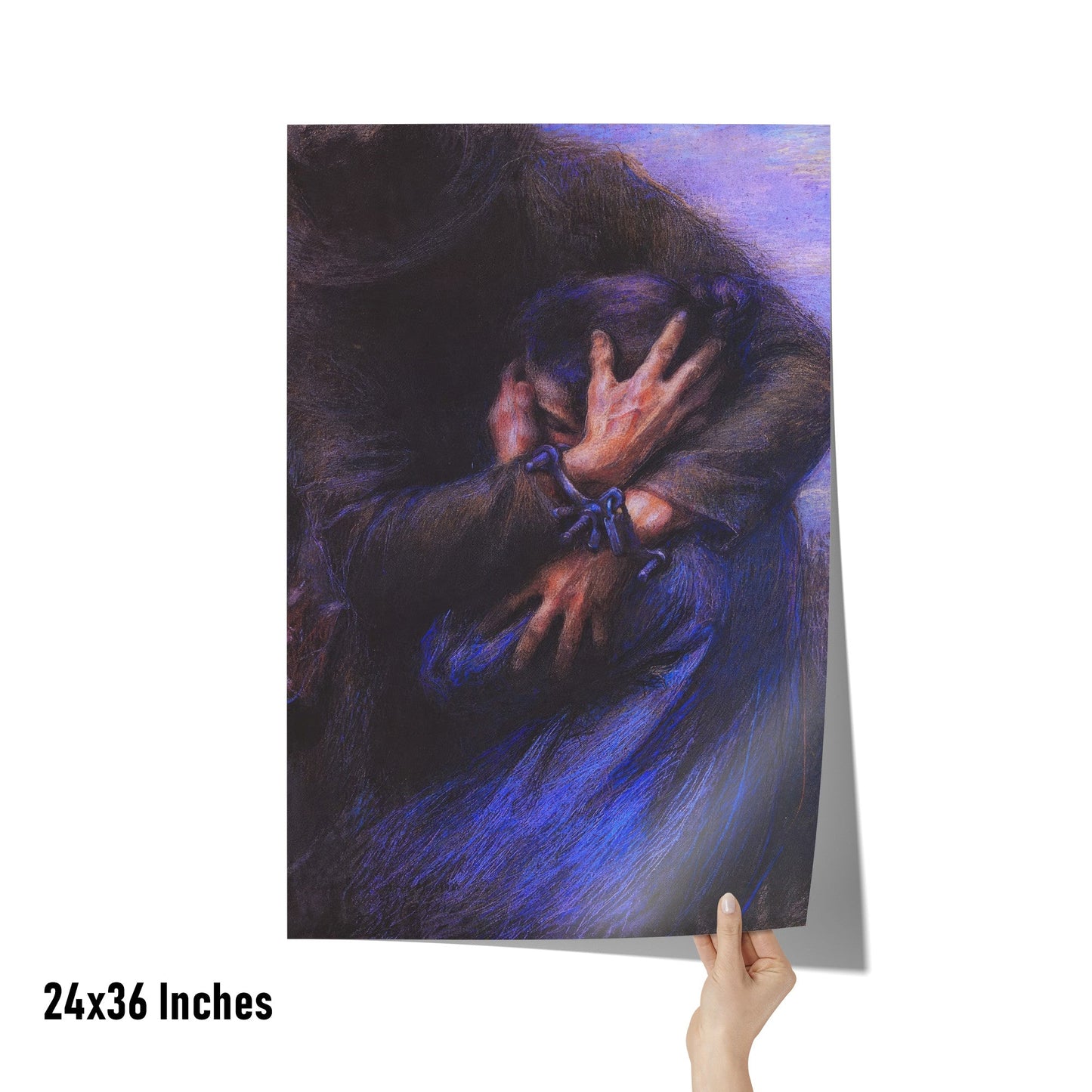TEARS BY GIUSEPPE MENTESSI MATTE POSTER