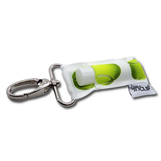 TENNIS BALLS LIPPYCLIP® LIP BALM HOLDER