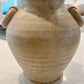 Aged Terracotta Vase with Handles