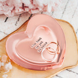 THE BEST IS YET TO COME HEART-SHAPED ENGAGEMENT RING DISH