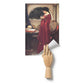 THE CRYSTAL BALL BY JOHN WILLIAM WATERHOUSE MATTE POSTER