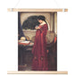 THE CRYSTAL BALL BY JOHN WILLIAM WATERHOUSE MATTE POSTER