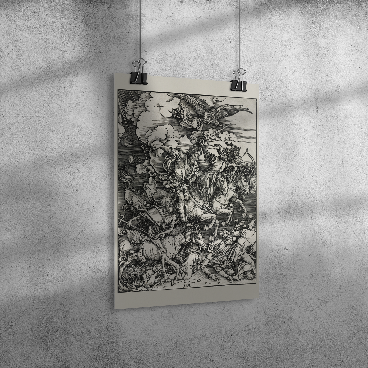 THE FOUR HORSEMEN BY ALBRECHT DÜRER MATTE POSTER