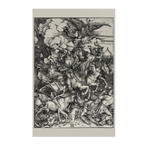 THE FOUR HORSEMEN BY ALBRECHT DÜRER MATTE POSTER