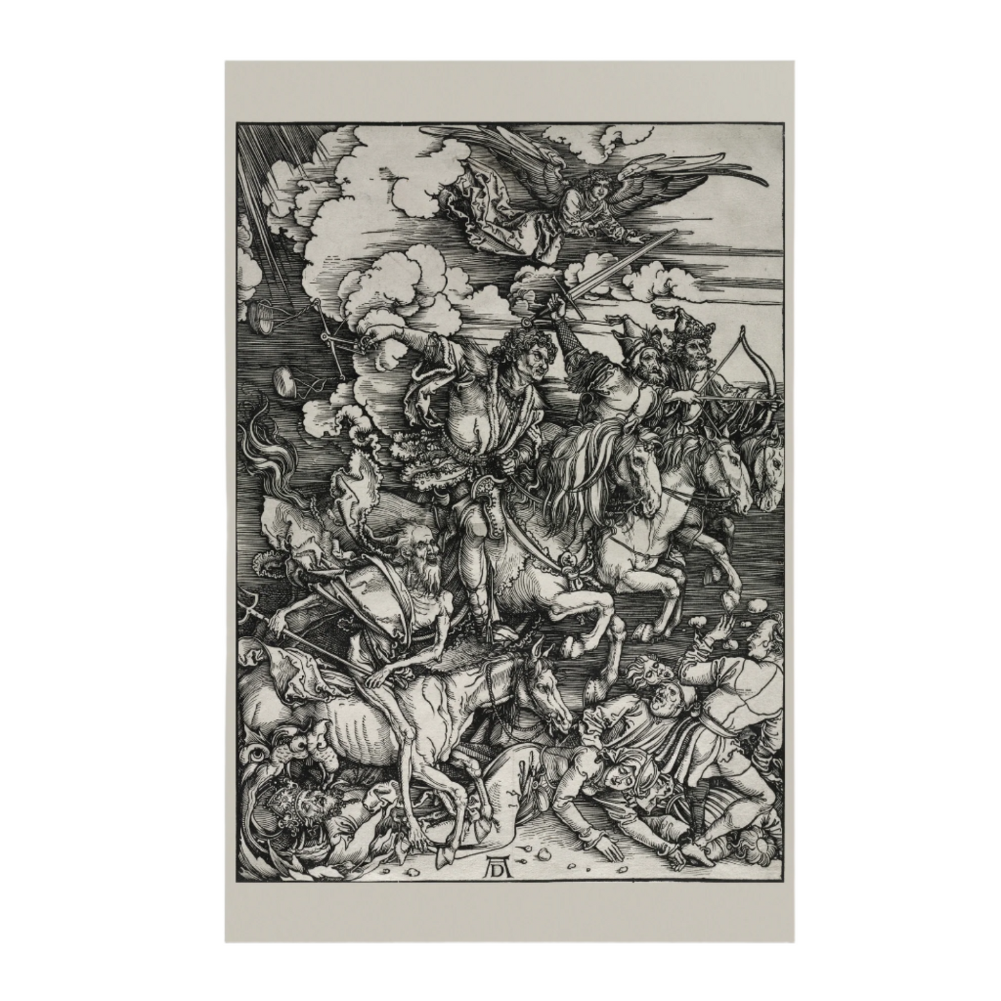 THE FOUR HORSEMEN BY ALBRECHT DÜRER MATTE POSTER